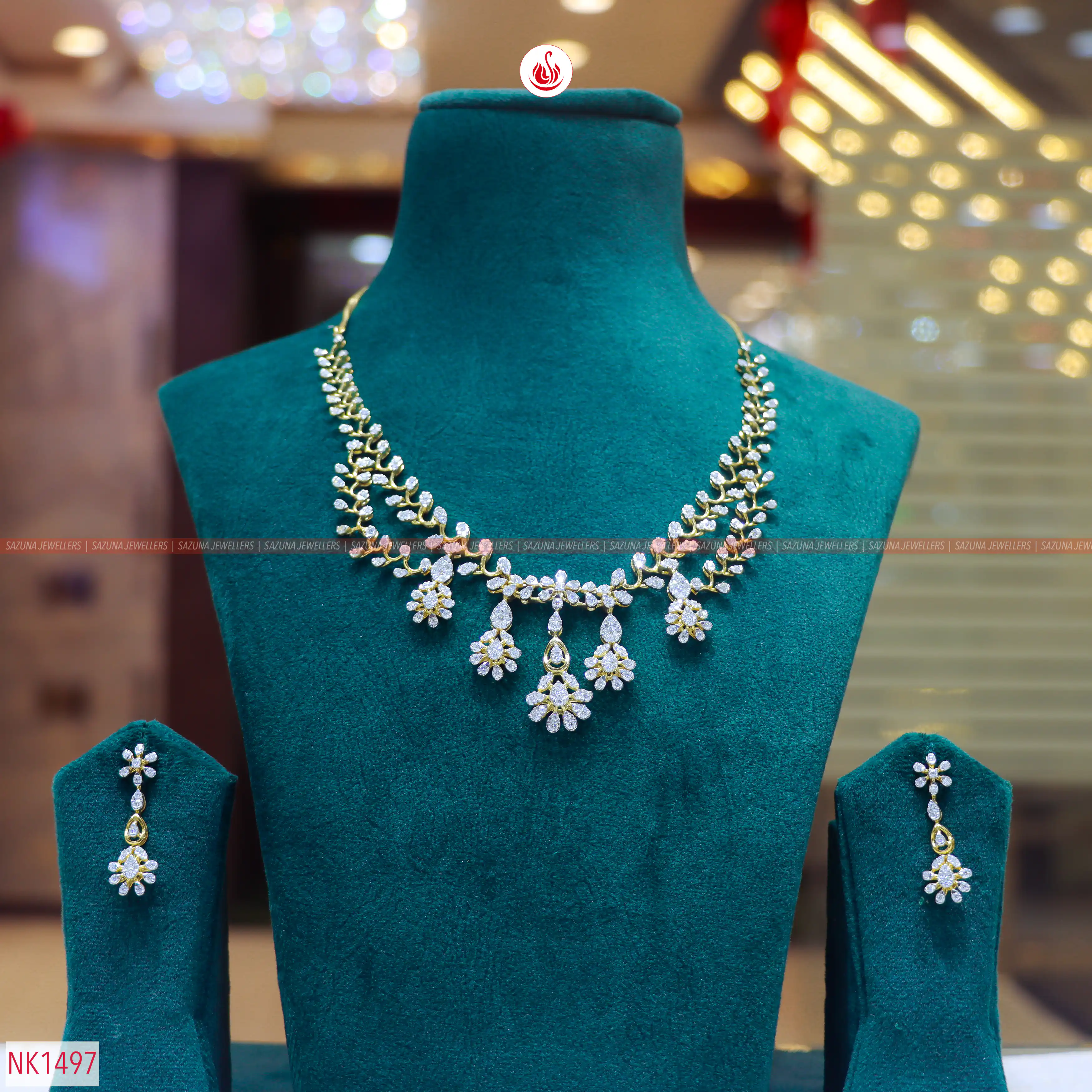 Sazuna Ranjini  Diamond Necklace