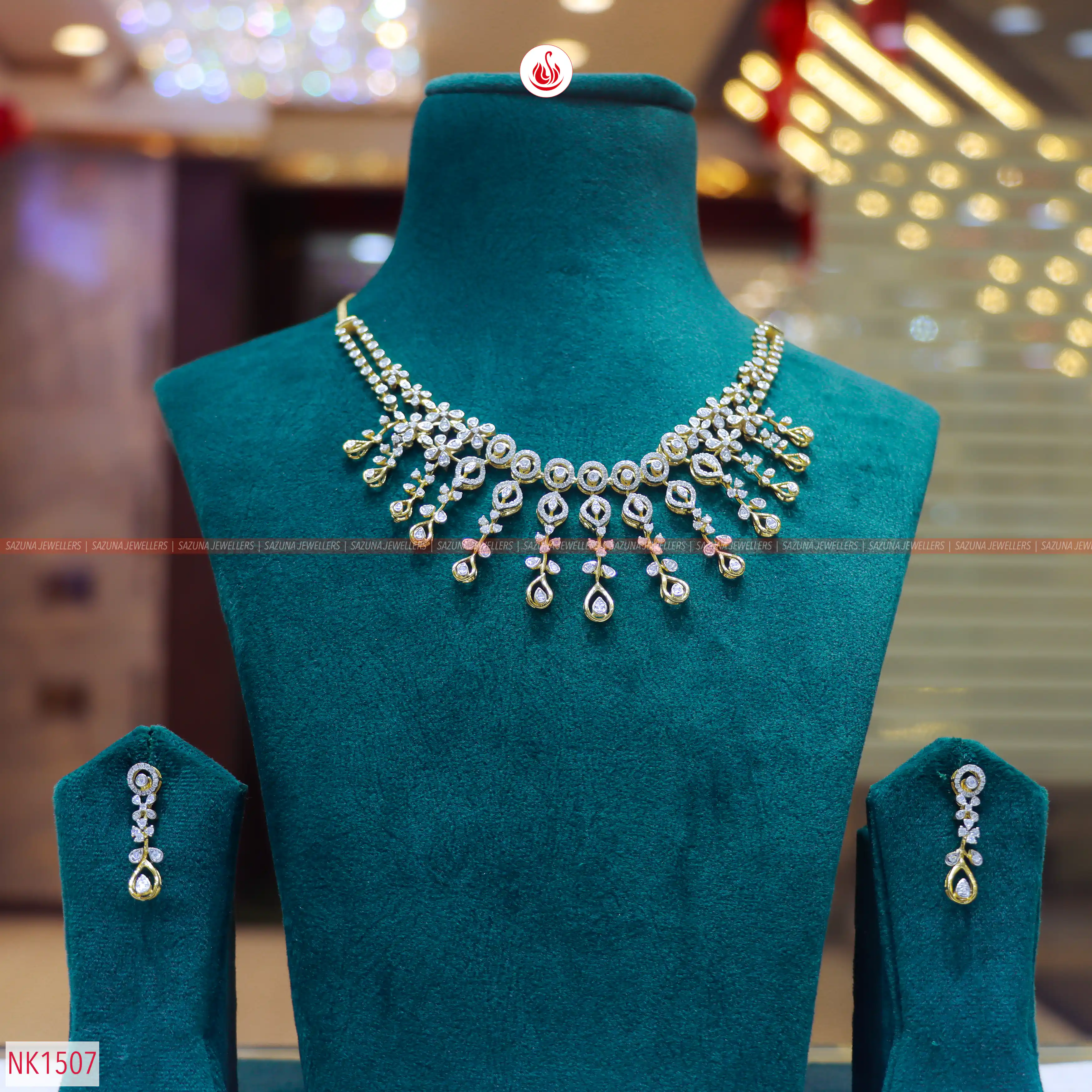 Sazuna Yashasvini  Diamond Necklace