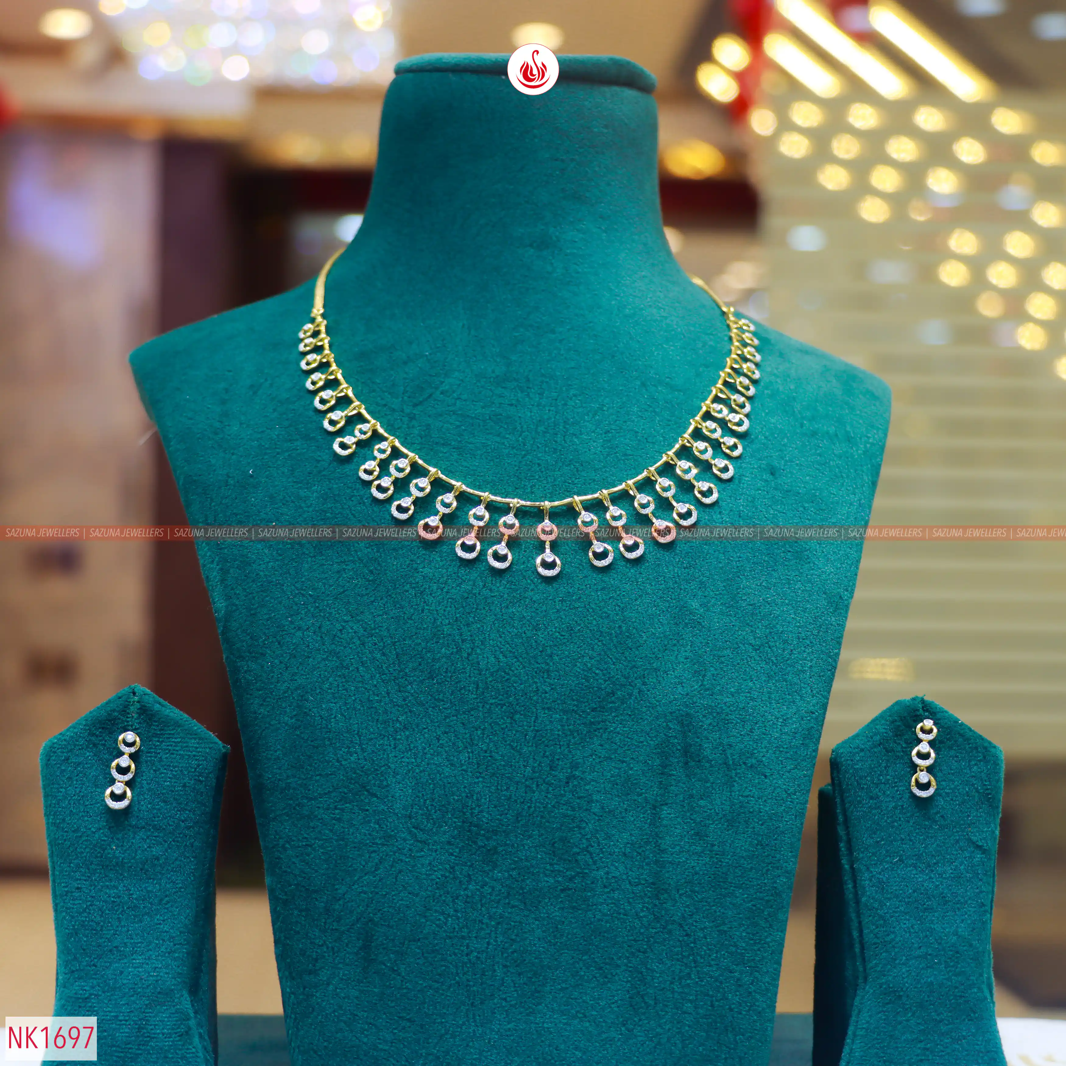 Sazuna Sudiksha  Diamond Necklace