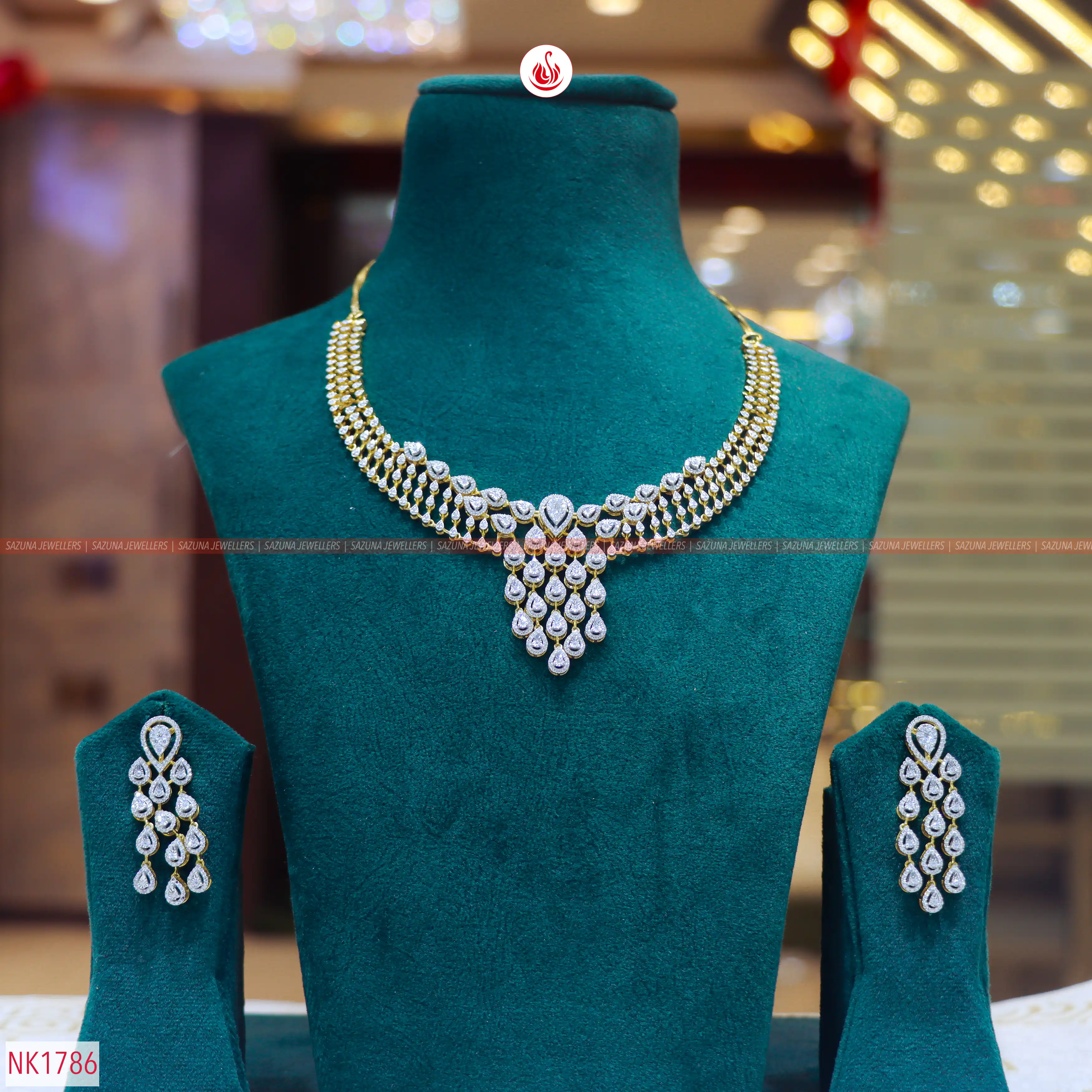 Sazuna Aisha  Diamond Necklace