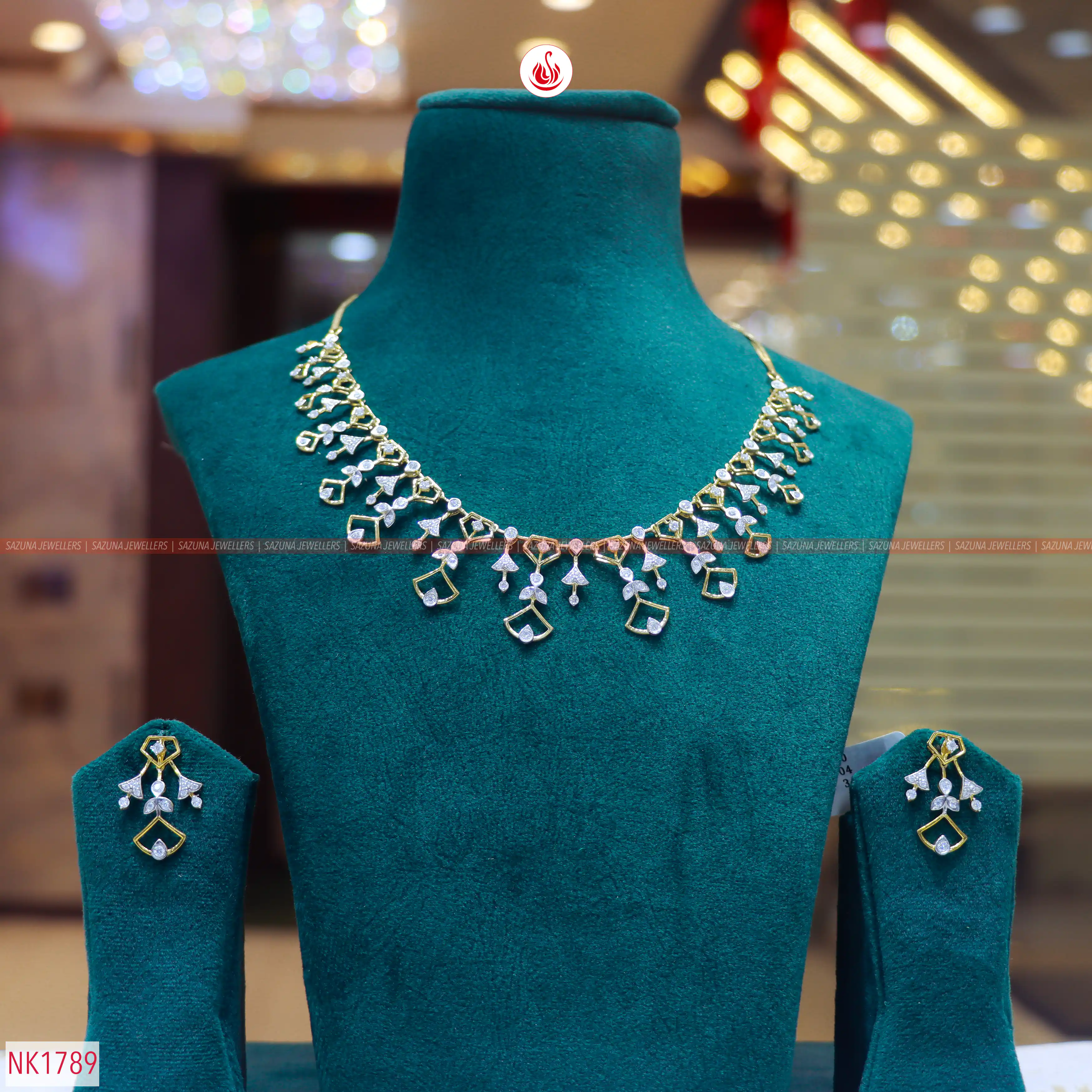 Sazuna Karishma  Diamond Necklace