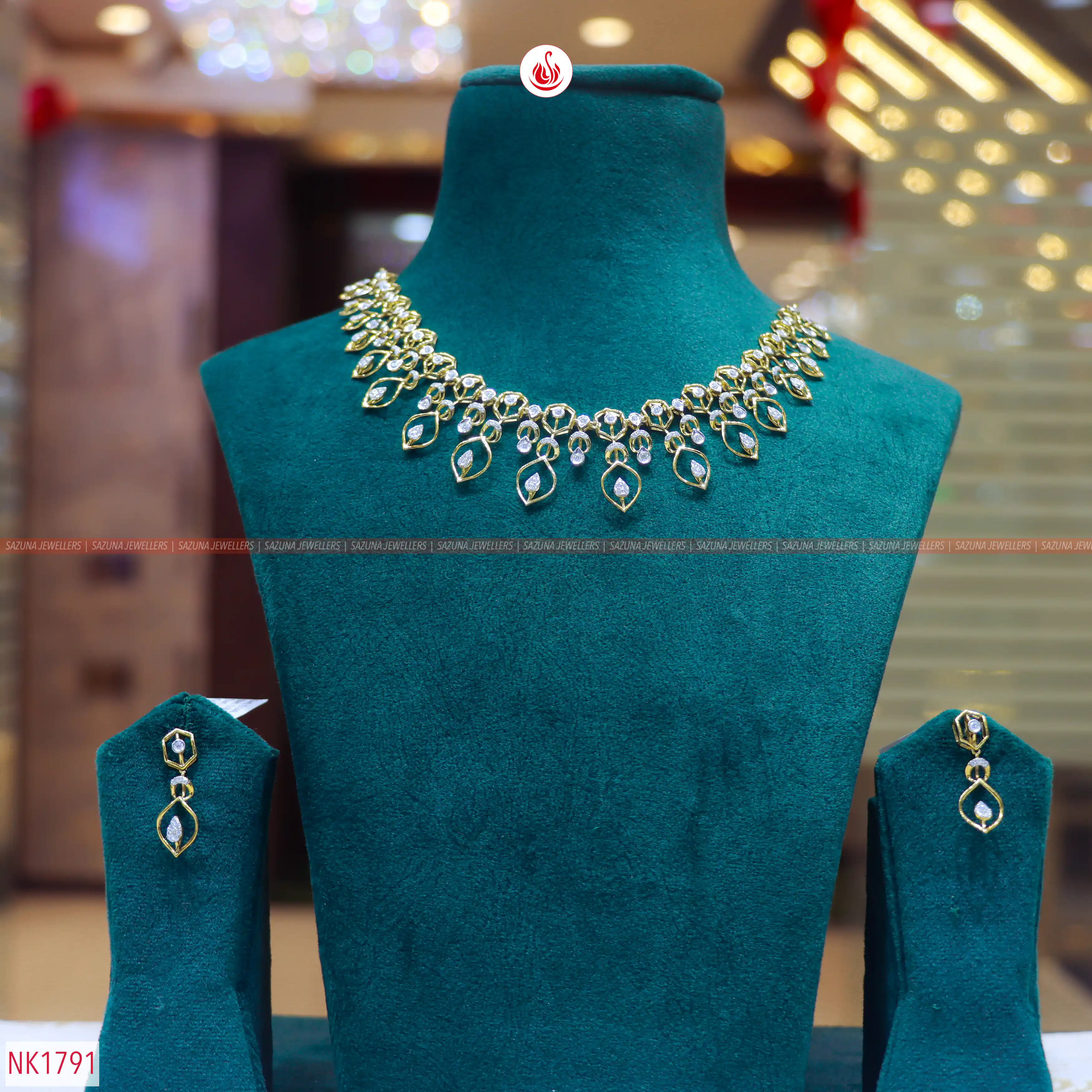 Sazuna Nandita  Diamond Necklace