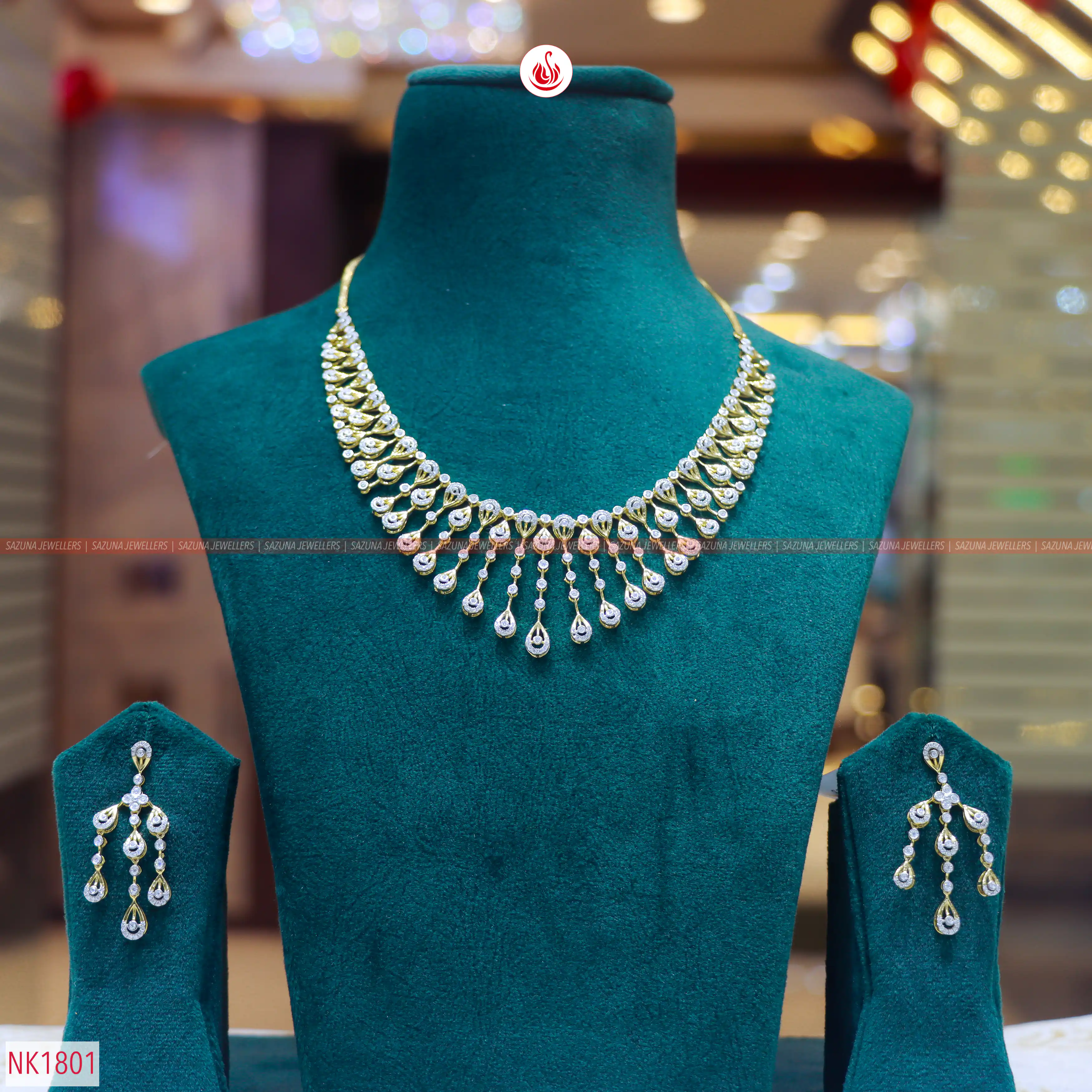 Sazuna Rashmi  Diamond Necklace