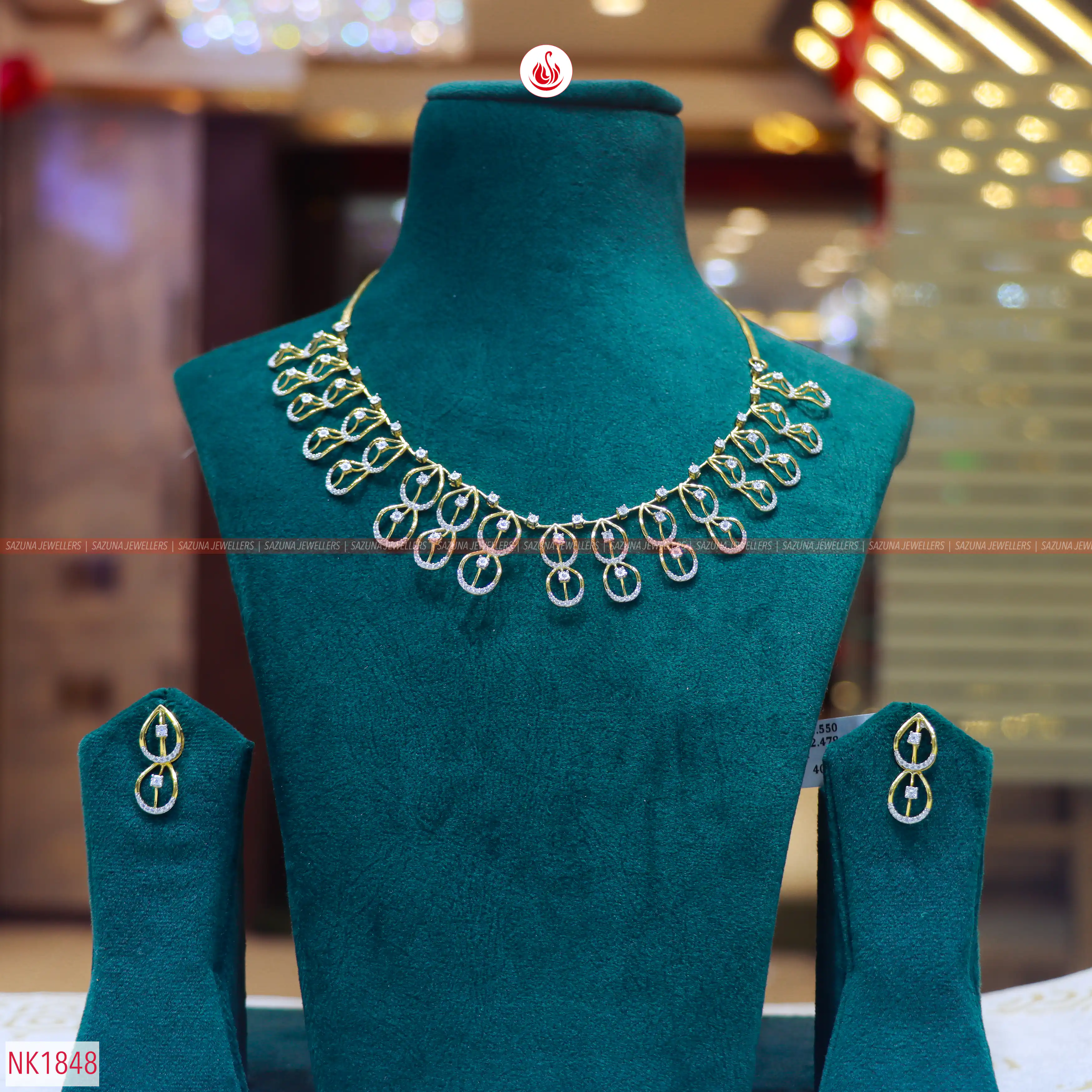 Sazuna Keya  Diamond Necklace