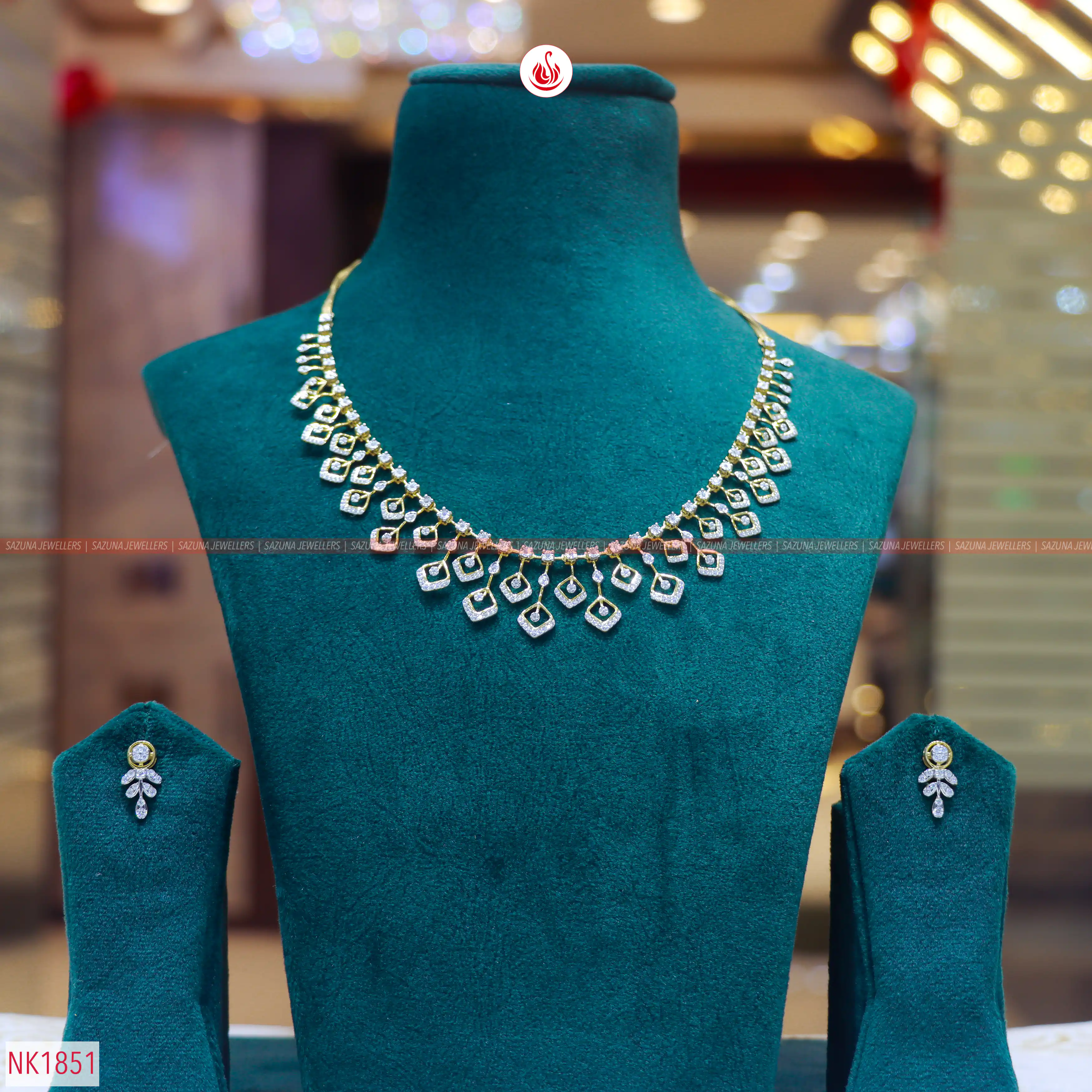 Sazuna Jyotsna  Diamond Necklace