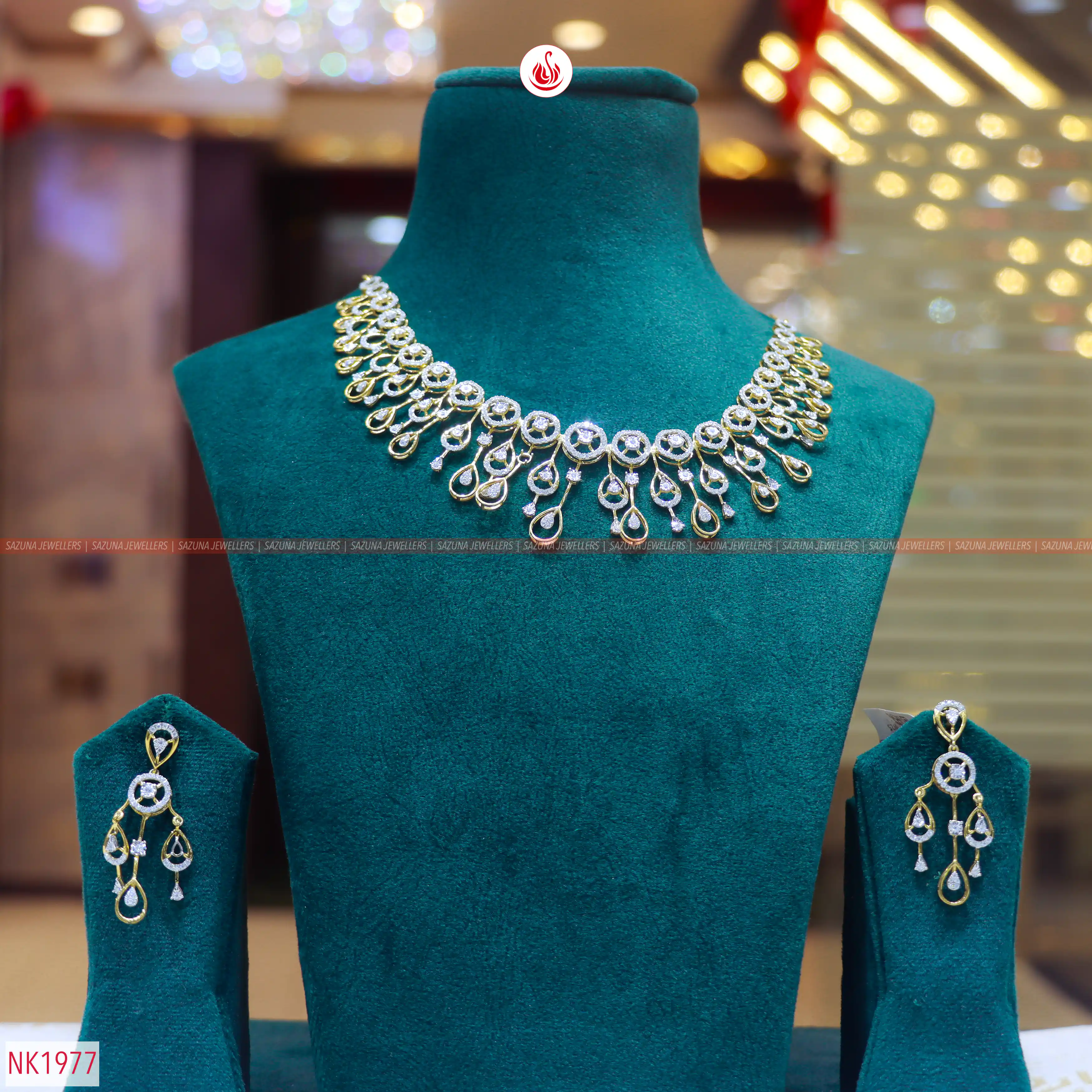 Sazuna Chhaya  Diamond Necklace