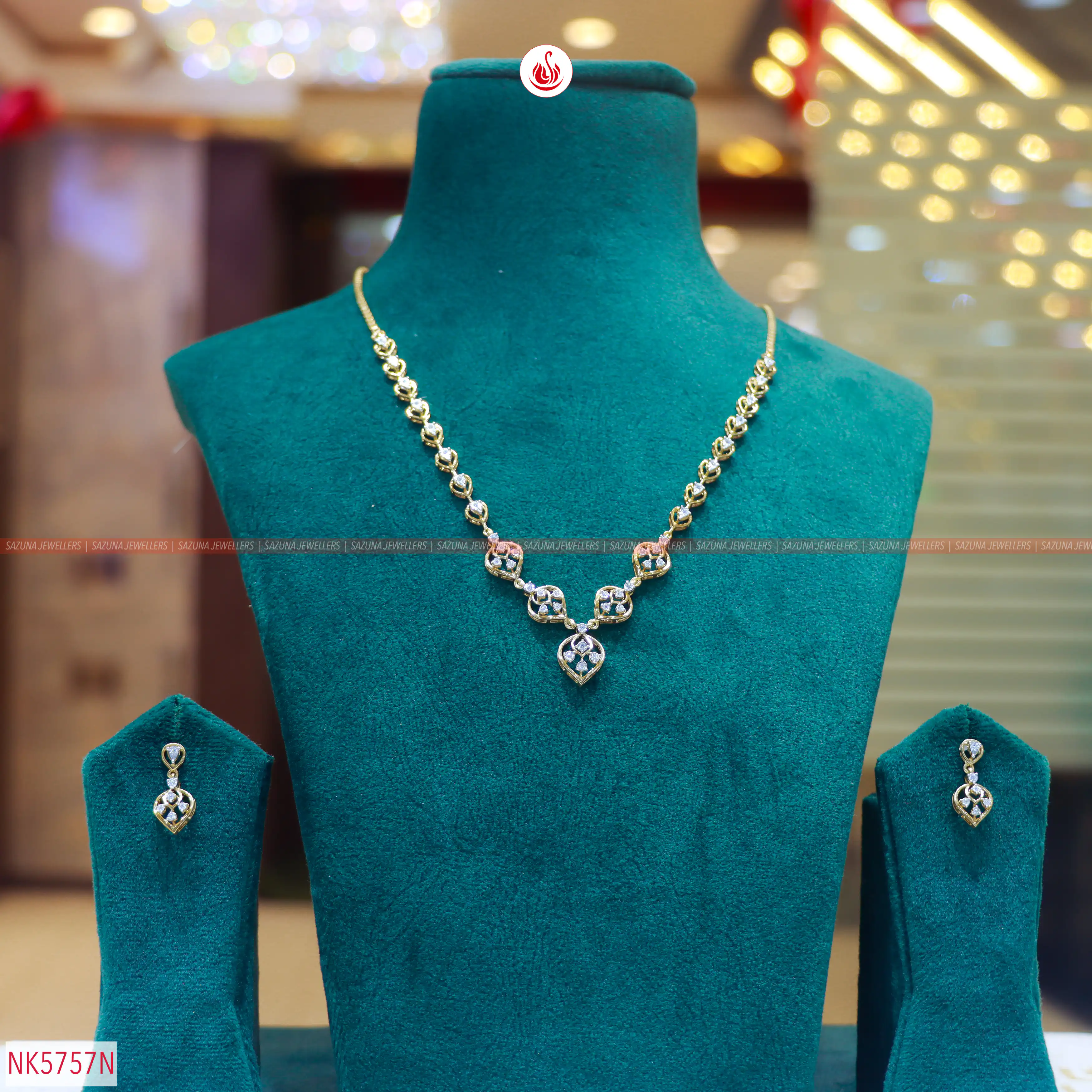 Sazuna Drishti  Diamond Necklace