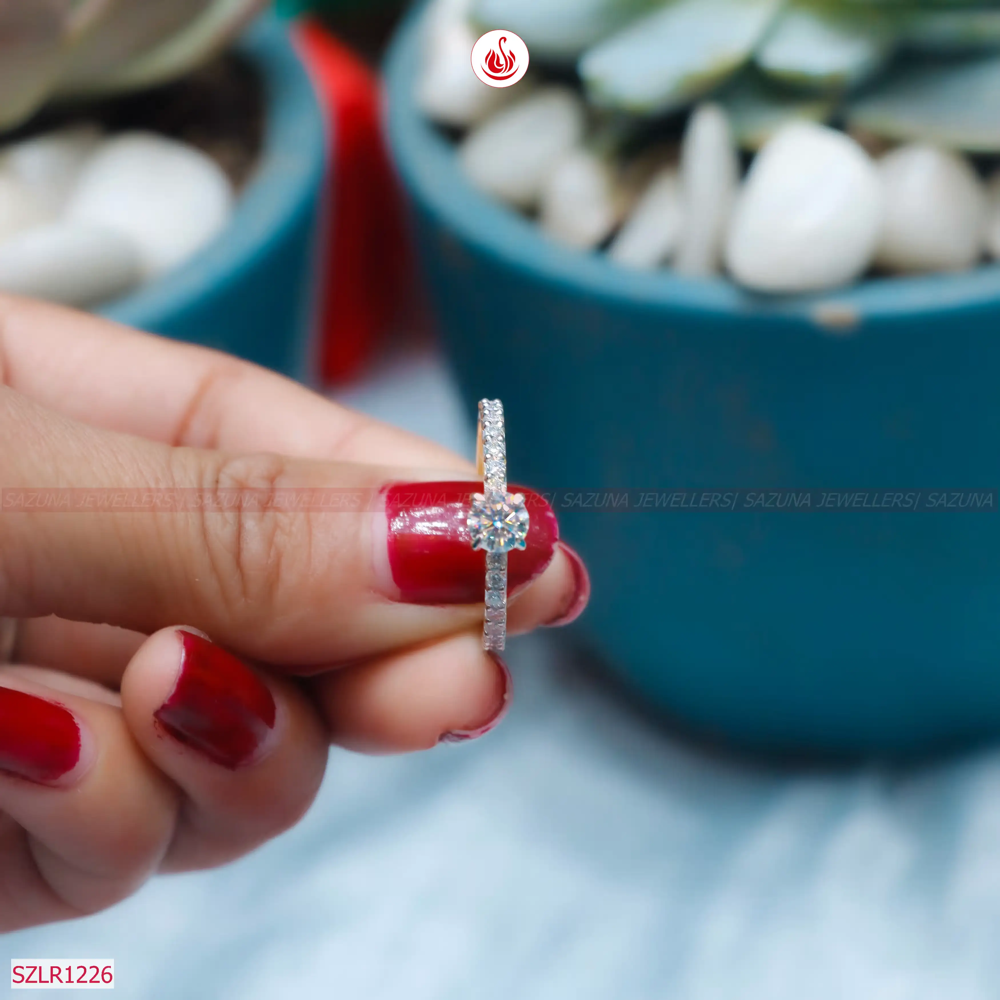 SZLR1226 Solitaire Women Diamond Ring