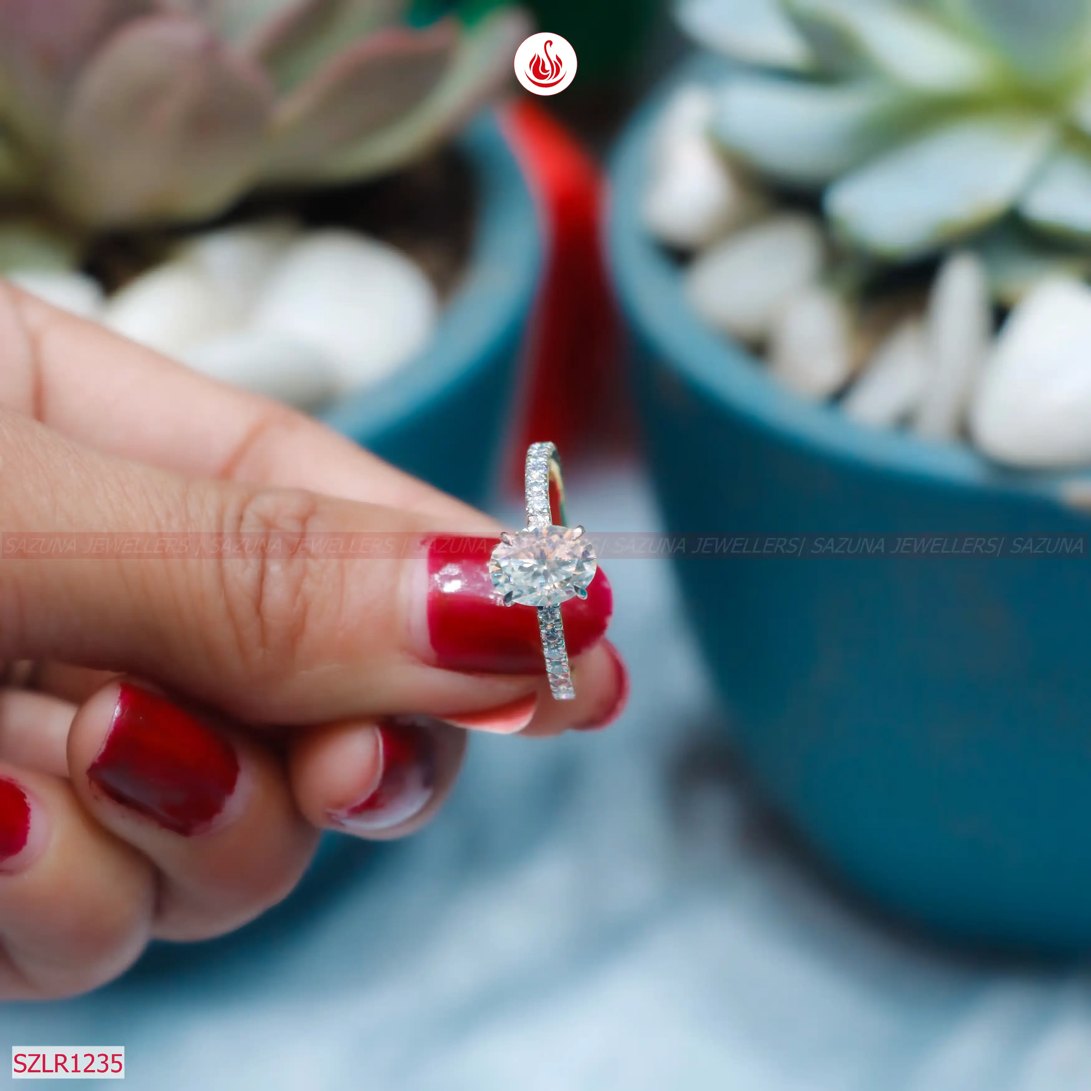 SZLR1235 Solitaire Women Diamond Ring