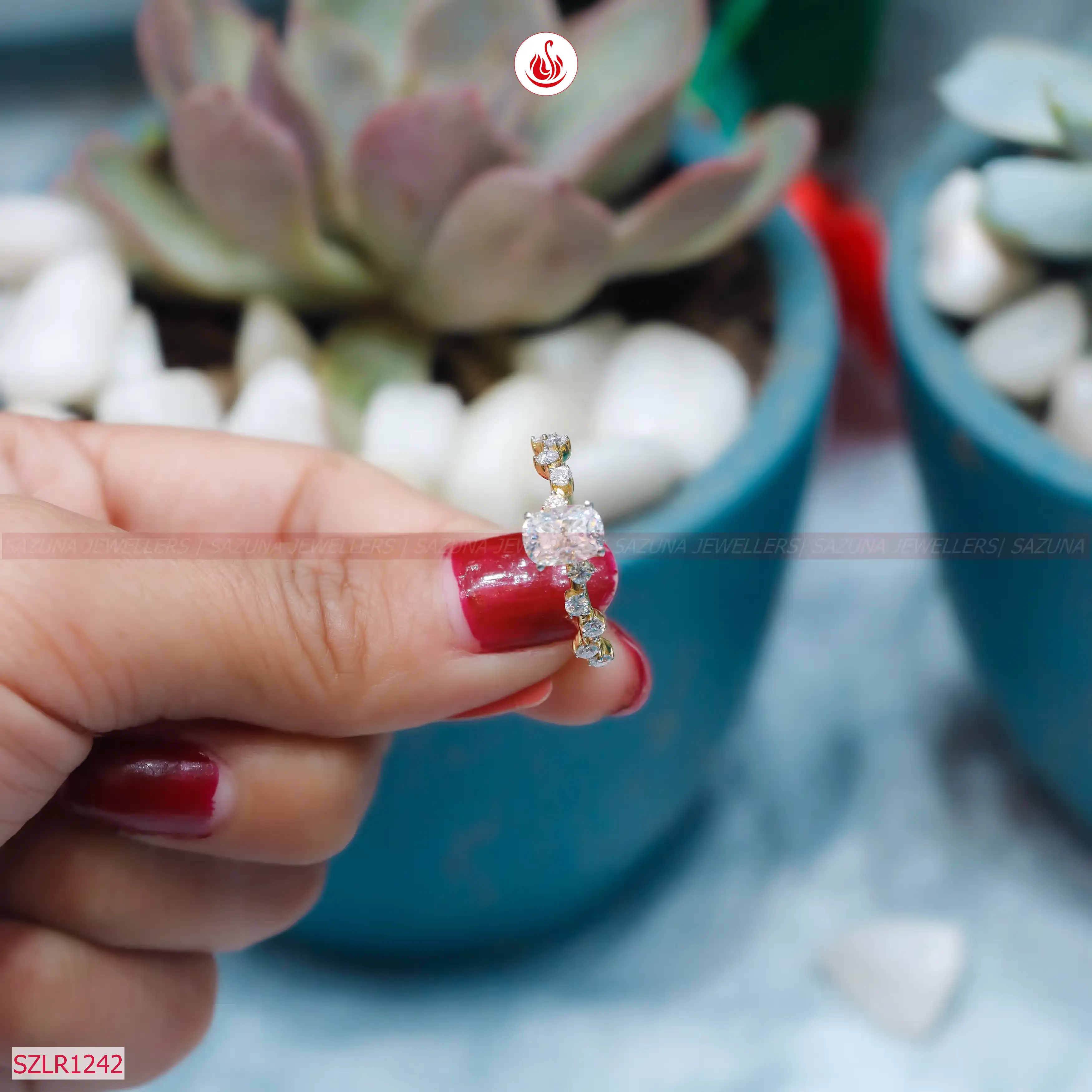 SZLR1242 Solitaire Women Diamond Ring