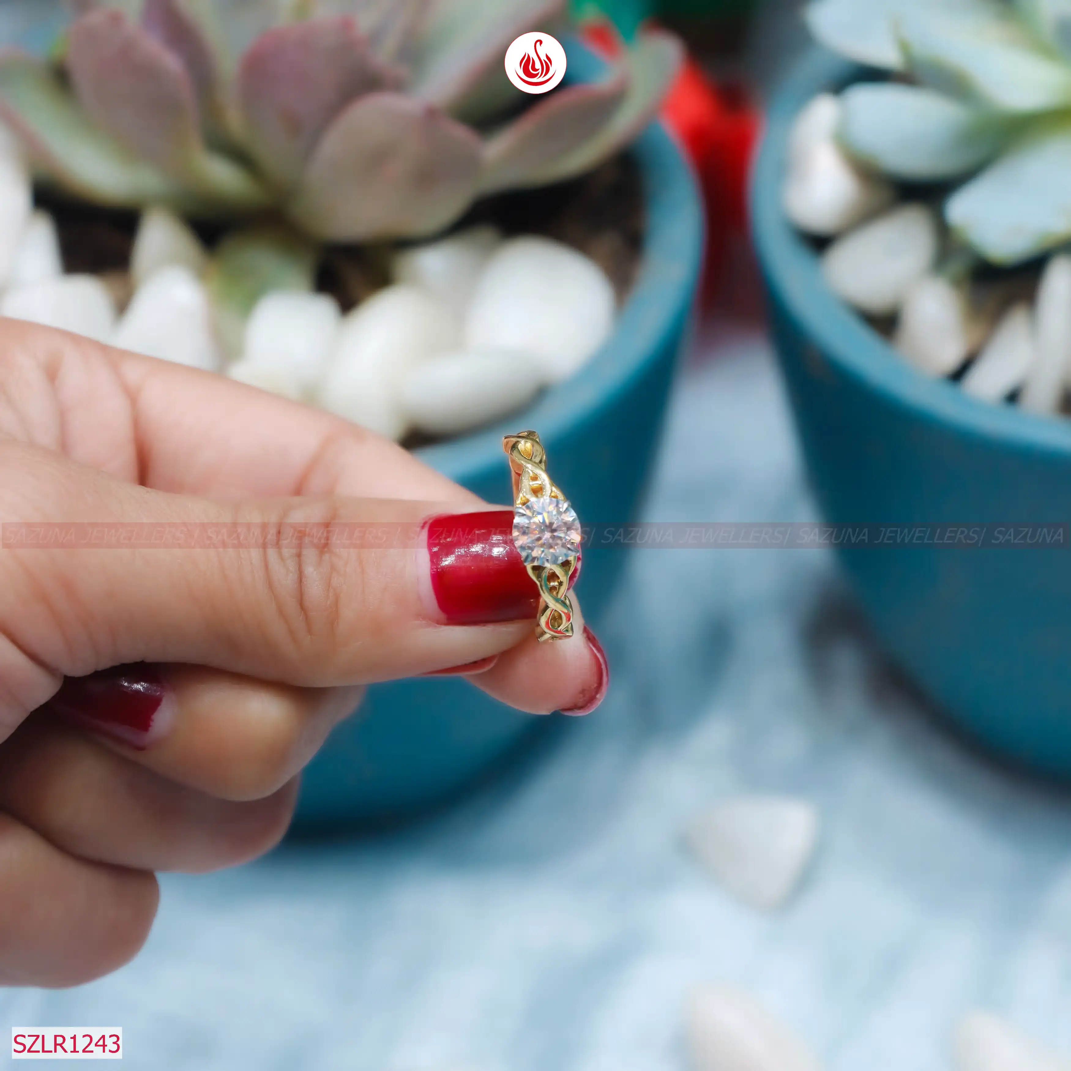 SZLR1243 Solitaire Women Diamond Ring