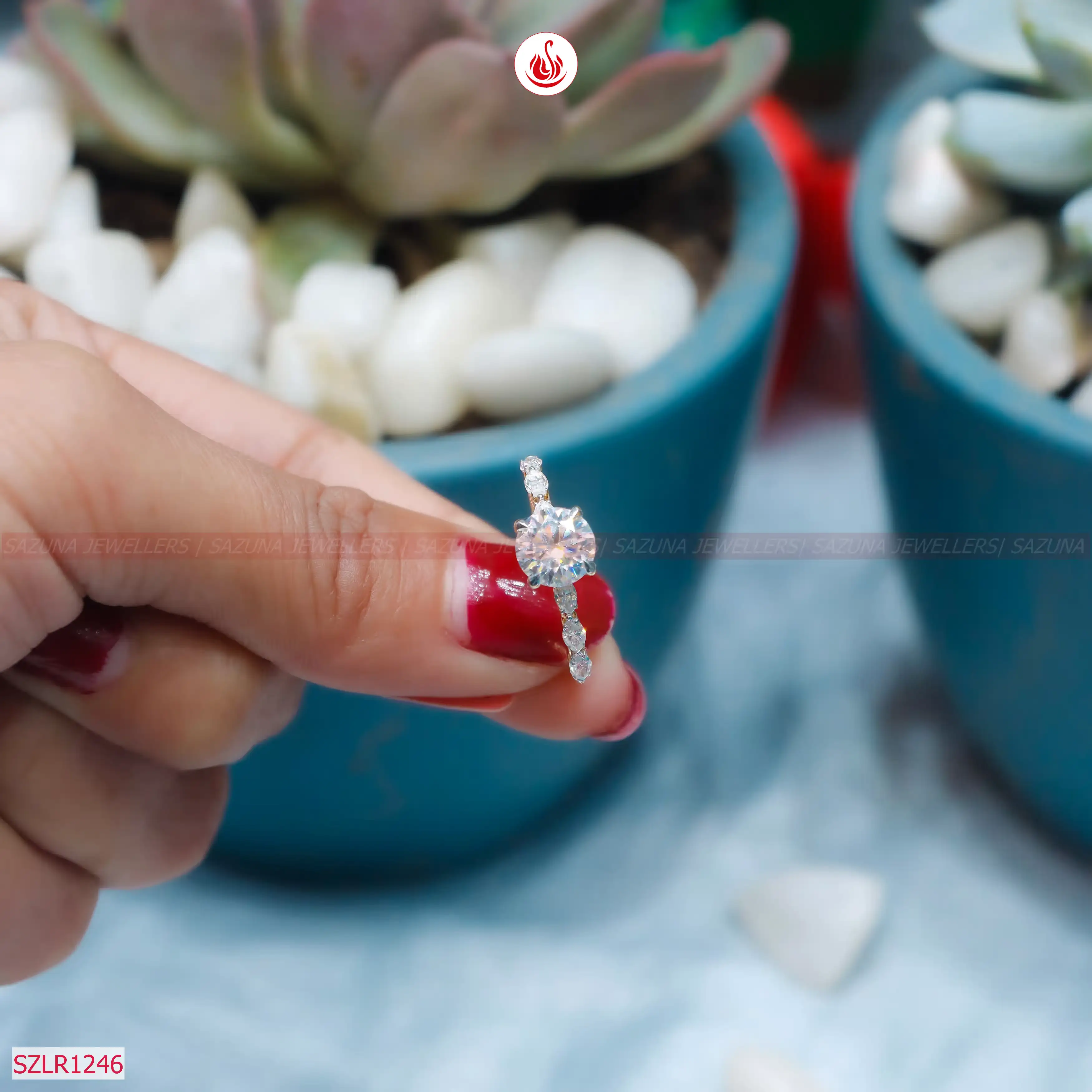 SZLR1246 Solitaire Women Diamond Ring