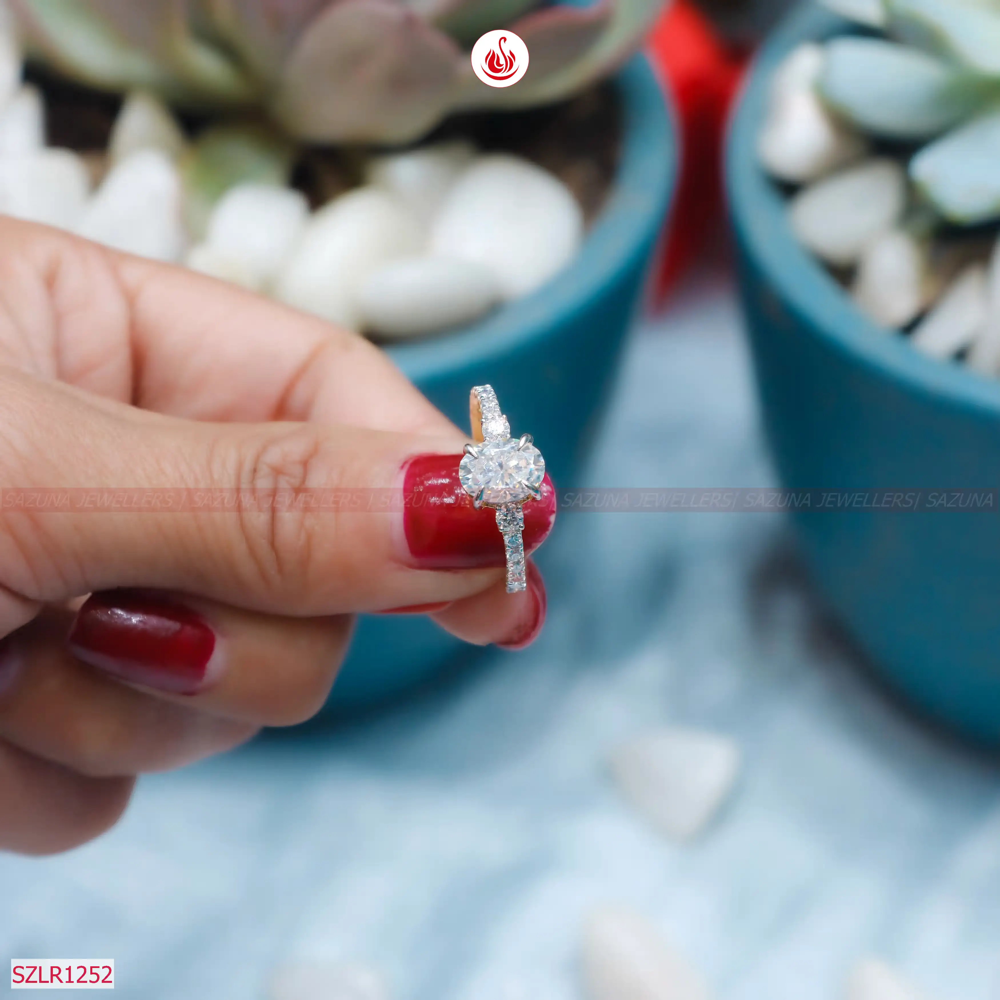 SZLR1252 Solitaire Women Diamond Ring