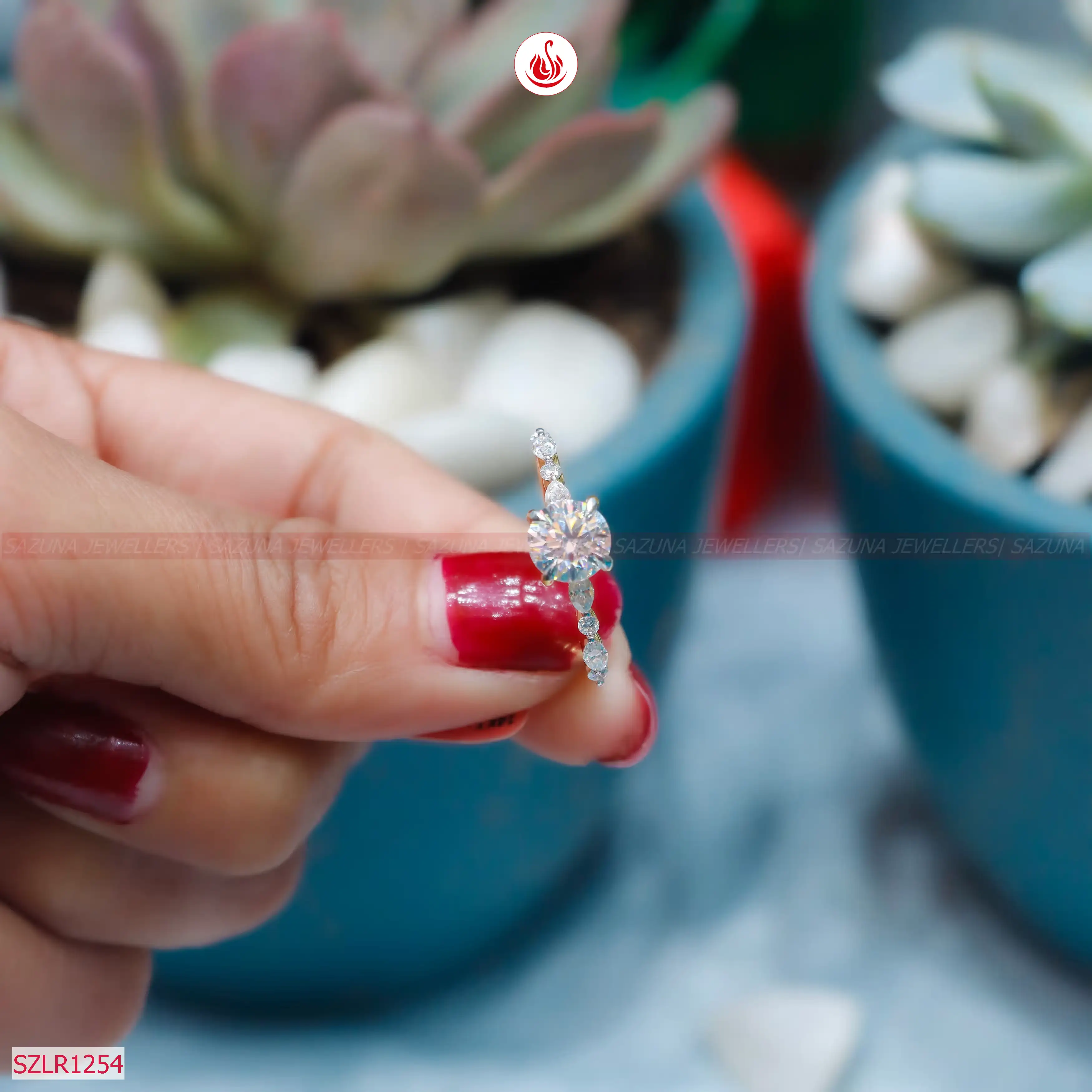 SZLR1254 Solitaire Women Diamond Ring