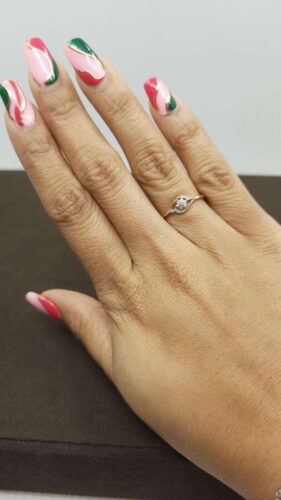 Sazuna Gleaming Ornate Diamond Ring photo review