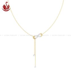 Sazuna Infinity Love Lariat Diamond Necklace