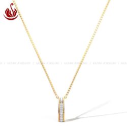 Sazuna Kimberly Linear Diamond Necklace