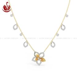 Sazuna Charming Bloom Diamond Necklace