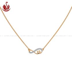 Sazuna Amoura Infinity Diamond Necklace
