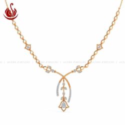 Sazuna Padma Diamond Necklace