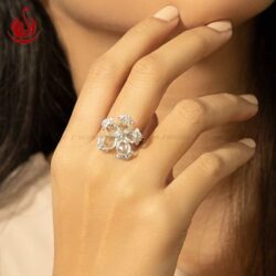 Sazuna Aisha Bloom Diamond Ring