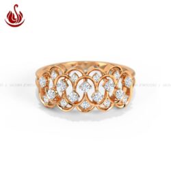 Sazuna Seamless Diamond Band