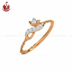Sazuna Refined Infinity Diamond Ring