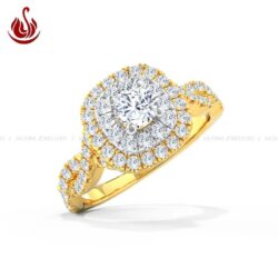 Sazuna Olivia Glitter Solitaire Ring